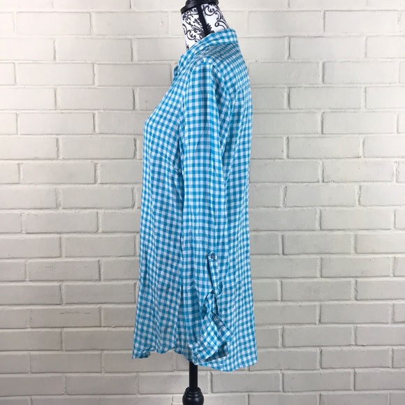 Casual Studio Long Button Down Shirt - Picture 4 of 8